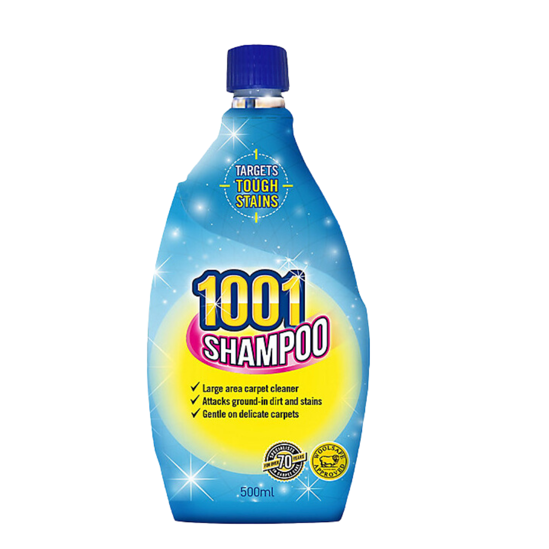 1001 Carpet Shampoo for Tough Stains 500ml | Affordable & Durable - Product Image 1001 Carpet Shampoo for Tough Stains 500ml | Affordable & Durable - Product Image
